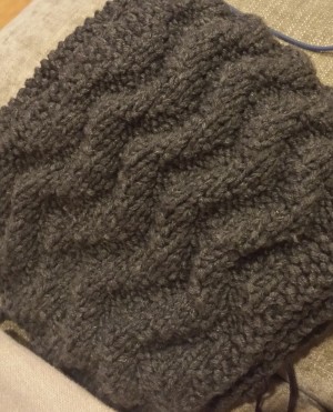 No photo yet: Christmas Project #4 I don't have a photo of the yarn, it's yarn that I reclaimed from a thrift store sweater. 4 balls used so far.