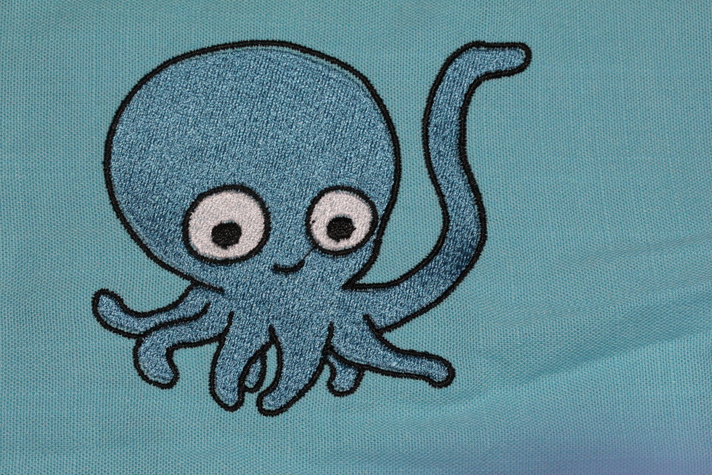 What a happy octopus!