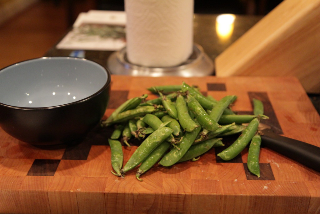 "Shell the peas," they said. "It'll be fun," they said.