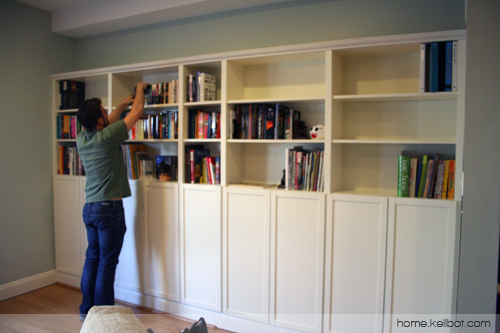 RevolvingDork loads the bookshelves